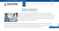 Desktop Screenshot of gradetec.com.br